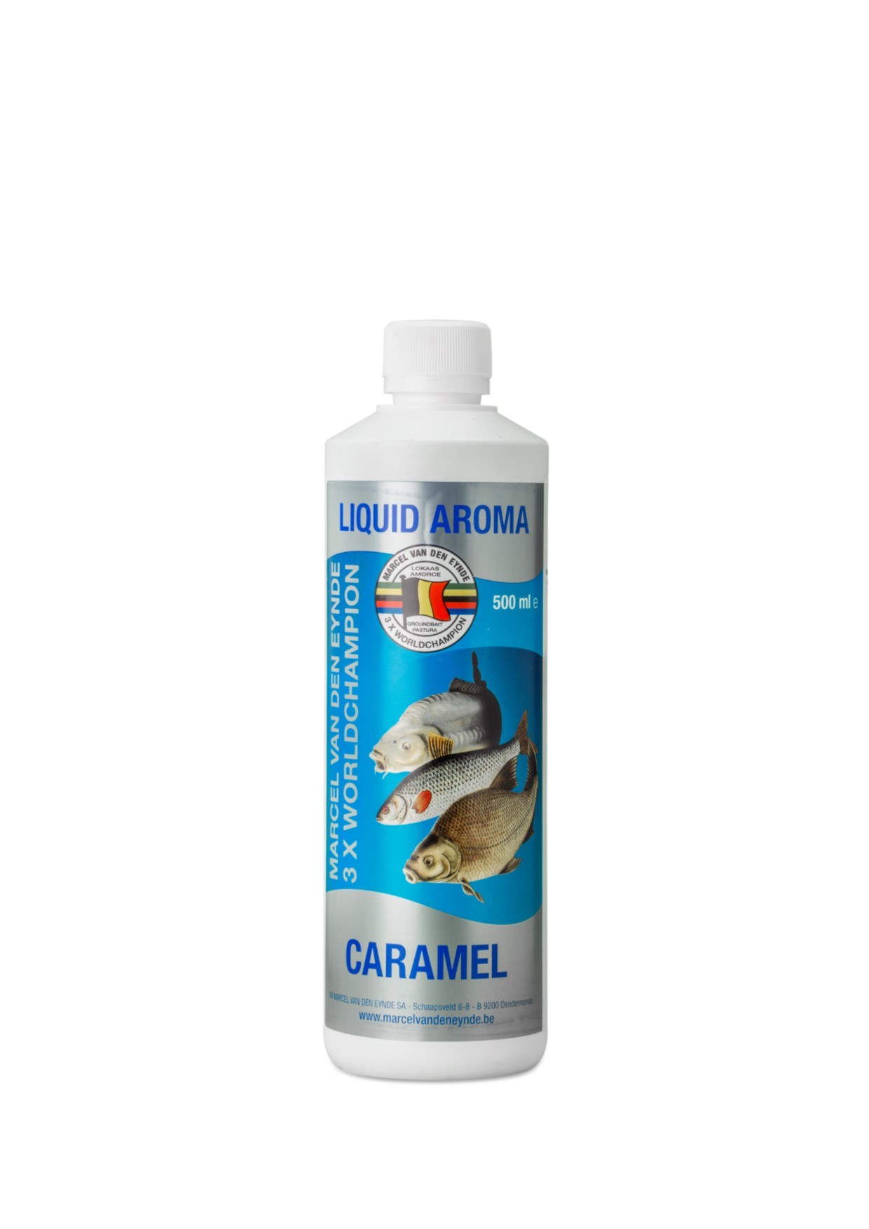 VDE Liquid Aroma Caramel 500 ml. -  Tečna aroma Karamela je prava sveobuhvatna aroma koju možete koristiti u svakom trenutku. Miris našeg tekućeg okusa Caramel je intenzivna aroma karamele i može se koristiti tijekom cijele godine. Proizvod se može koristiti na različitim vodama i različitim disciplinama. U mješavini mamaca: prednost tekuće arome je u tome što svoju aromu oslobađa u vodu mnogo brže od arome praha, tako da možete brže privući ribu na mjesto za ribolov. Aroma u prahu treba neko vrijeme da svoju aromu u potpunosti preda mamcu (zbog toga uvijek može proći neko vrijeme prije nego što riba dobije na licu mjesta). Dodajte tečnu aromu u svoju vodu kojom želite da navlažite svoju mješavinu ili dodajte dobru crtu svojoj mješavini. Preporučena doza je 50 do 100 ml po kilogramu mamca (bez gline). Čestice i kus-kus: ako koristite mešavinu čestica, možemo vam dati savet da dodate malu količinu tečne arome melase i tečne arome Big Fish, za ekstra moćan efekat. Imajte na umu da je melasa slatka i daje dodatnu ljepljivost. Za kus-kus, dovoljno je dodati malo tečnog aditiva, možete se poigrati koliko jako želite da vaš kus-kus miriše. Kotači: samo dodajte malu količinu na crve ili kastere 30 minuta prije ribolova. Cijena: 12.5 BAM