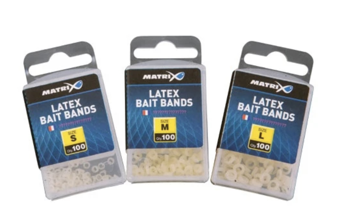 Matrix Bait bands - Matrix bandovi za mamce (Waftere) od latexa najboljeg kvaliteta. Veličine malih, srednjih i velikih. Cijena po pakovanju od 100 kom: 10 BAM