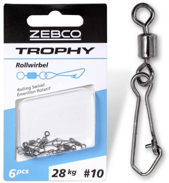 Zebco Trophy Rolling Swivel 16 - Visokokvalitetna okretna virbla sa uskočnim konektorom. Cijena: 7 BAM
