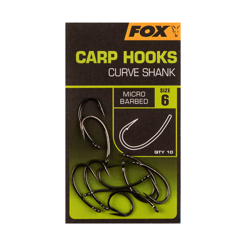 Fox Carp Hooks Curved Shank - Pravo oko udice. Konstrukcija od kovanog čelika. Crni nikl premaz. Super oštar izdržljiv vrh. Micro povratna kuka. Veličine 2,4,6 i 8. Cijena: 7 BAM