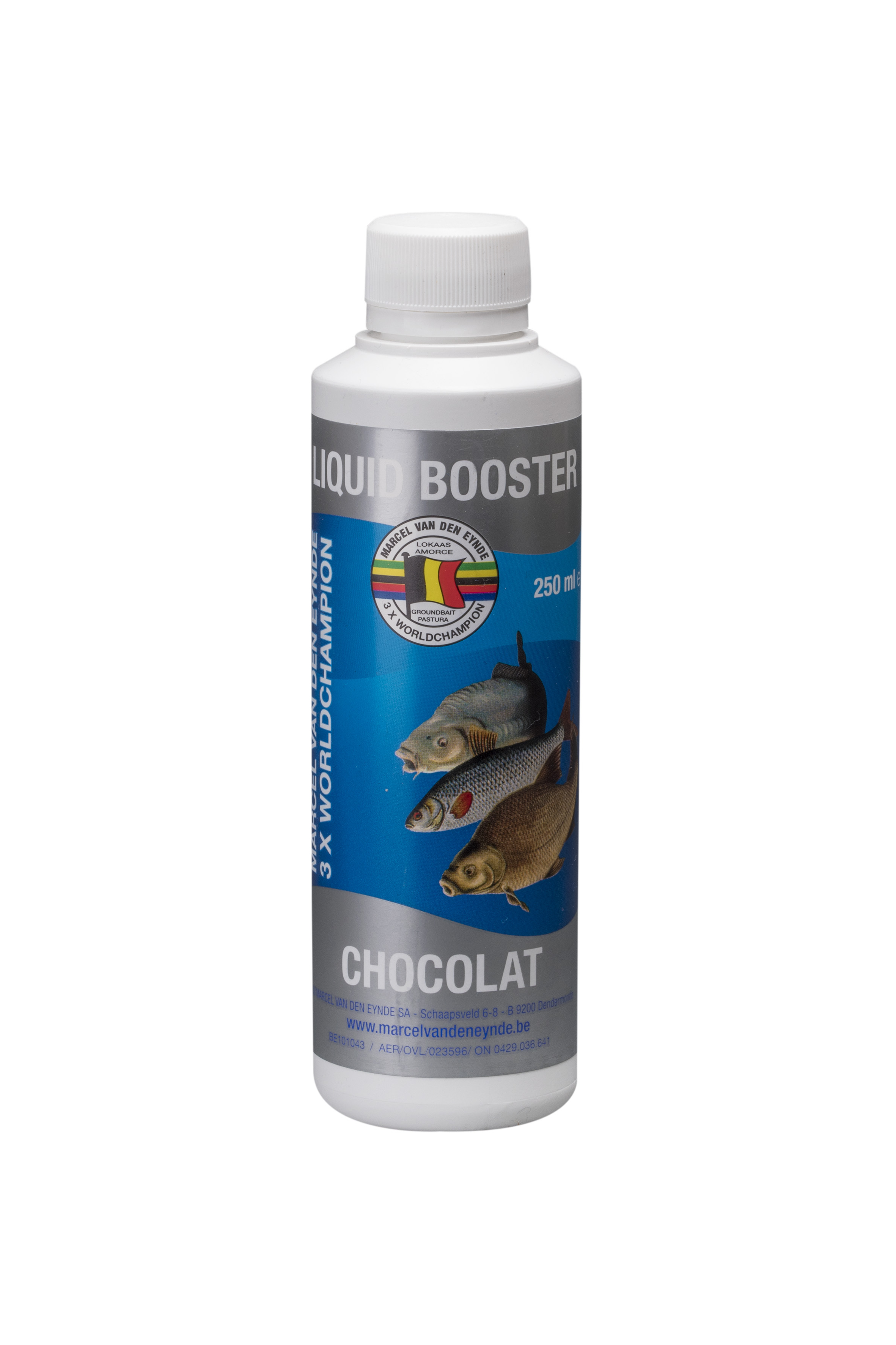 VDE Liquid Booster Chocolate 250 ml (Čokolada) -  Ime tečnog pojačivača govori sve, poboljšaće ukus i miris vašeg mamca. Koristili smo različite sastojke kako bismo napravili ukusan proizvod koji se može koristiti u mamcima, peletima i česticama. Tečni pojačivači su mnogo intenzivniji od našeg asortimana tekućih aroma, zato preporučujemo upotrebu 125 ml za 4 kg mamaca. Cijena: 12.50 BAM