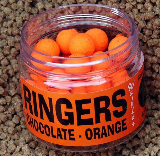 Ringers Wafter choco orange od 6, 10 i 12 mm. Nepobjedivi wafter Engleskog proizvodjača Ringers. Mnogi su probali praviti slične, ali bez uspjeha. Za sigurno da vas neće izdati na lovu šarana, pa i babuški. Cijena: 15 BAM.